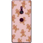 Sony Xperia XZ3 Transparent Mobilskal Pepparkaksgubbe