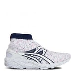 Asics Gel Kayano Knit MT Lace Up White Speckle Mens Trainers HN707 0101 B13E