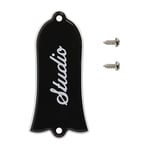 Gibson Les Paul Studio 2 Ply Truss Rod Cover with Screws (Black)