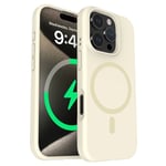 iPhone 16 Pro Silikonskal - Vit