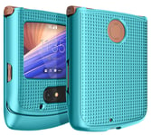 Grid Texture Case Slim Hard Shell Cover for Motorola RAZR 5G Flip Phone (2020)