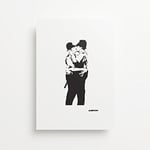 Banksy Policemen in Love Giclée Print