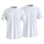 Tommy Hilfiger 2P Lounge Tshirt Vit bomull Medium Herr