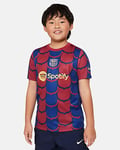 F.C. Barcelona Academy Pro Older Kids' Nike Dri-FIT Football Pre-Match Top