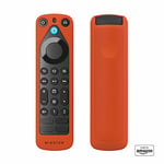 All New, Made for Amazon Remote Cover Case for Alexa Voice Remote Pro (2022 release), Orange