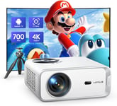 【Android TV & 3S Focus】Projector,  25000Lumen Portable Wifi6 Bluetooth Full HD 1
