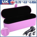 Porable Hard Box Travel Storage Carrying Case Bag For DYSON Hair Dryer Purple