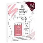 Alessandro Naglar Striplac Peel Or Soak Sets Lovely Set - Vegansk Striplac Shade Flower Crown 5 ml + Striplac Top Coat 5 ml 1 Stk. (209,00 kr / 1 st.)