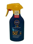 Nivea Sun - KIDS Protect & Care Sun Spray - SPF 50+ VERY HIGH - 270ml ⭐️⭐️⭐️⭐️⭐️