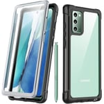 SPIDERCASE for Samsung Galaxy Note 20 Case, Full Body Shockproof Cover with Built-in Screen Protector Sturdy Case for Samsung Galaxy Note 20 6.7 Inch(2020 Release)