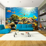 Fototapet - Underwater Land - 200 x 140 cm - Premium