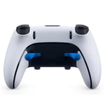 (Blue)4pcs Stainless Steel Back Paddles For PS5 Edge Controller Durable Easy