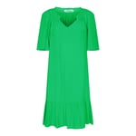Sunrise Flow Crop Dress - Vibrant Green