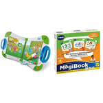 VTech - MagiBook Starter Pack Vert, Livre Interactif Enfant – Version FR & Livre MagiBook - Mes Premiers apprentissages Niveau Maternelle - Pack de 3 Livres, Livres éducatifs – Version FR