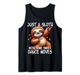 Just A Sloth With Some Sweet Dance Moves I The Dancing Sloth Tank Top
