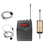 Microphone System, Microphone Set With Headset & Lavalier Lapel Mics7970