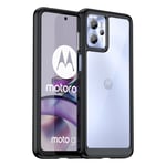Beskyttende Motorola Moto G23 etc. deksel - Svart