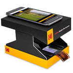 KODAK Mobile Film Scanner - Scan & Save Old 35mm Films & Slides w/Your Smartphone Camera - Portable, Collapsible Scanner w/Built-in LED Light & Free Mobile App for Scanning, Editing & Sharing Photos