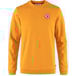 Fjällräven 1960 Logo Badge Sweater Men sweatshirt Gul XL - Fri frakt