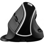 Wireless Vertical Mouse Pro Souris sans Fil Ergonomique 4200 dpi Souris Rechargeable pour Le Bureau la Maison Les Jeux Plug & Play Repose-Poignet