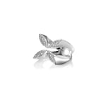 Gynning Jewelry Sparkling Ellipse Ring (Silver) 17,5