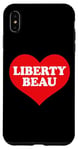 Coque pour iPhone XS Max J'aime Liberty Beau, j'aime Liberty Beau Custom