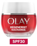 Olay Regenerist Niacinamide Day Cream Face Moisturiser SPF 30, Skincare with 99%