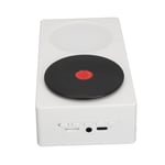 (White)BROLEO Vintage Record Player Speaker Small Speaker Portable 1200mah