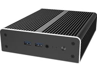 Akasa Newton Ac Ucff-Fodral För Intel Nuc 13 Pro Med I3, Fläktlös - Svart