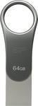 SILICON POWER memory USB Mobile C80 64GB USB 3.0 Type-C Silver 