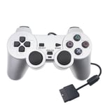 Manette de jeu clair de remplacement transparent PS2 Controller pour Sony Playstation 2