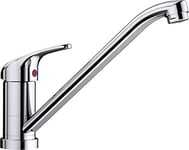 Blanco 521751 Daras-F - Chrome Kitchen Sink tap which is Mount Under The Window with a Fixed spout Daras-F-chrome-521751, Rohrauslauf