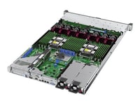 HPE ProLiant DL360 Gen10 - Serveur - Montable sur rack - 1U - 2 voies - 1 x Xeon Silver 4210R / 2.4 GHz - RAM 32 Go - SATA/SAS - hot-swap 2.5" baie(s) - aucun disque dur - Gigabit Ethernet - Aucun SE fourni - moniteur : aucun