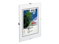 Hama Frameless Picture Holder Clip-Fix - Fotohållare - Designat för: 6x8,3 tum (15x21 cm) - glas - rektangulär