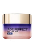 L'Oreal Paris Age Perfect Golden Age Cooling Night Cream Moisturiser for Mature Skin 50ml, One Colour, Women
