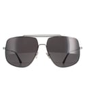 Tom Ford Aviator Mens Ruthenium Grey FT0927 Liam Sunglasses Metal - One Size