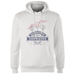 Harry Potter Quidditch At Hogwarts Hoodie - White - S - White