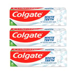 Colgate Toothpaste White & Fresh Breath 75ML x 3