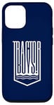Coque pour iPhone 14 Petit badge avec code-barres pour fans de la ville d'Ipswich