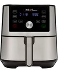 Instant Vortex Digital Single Drawer Air Fryer with Easy to Use 6 Smart Programmes - Air Fry, Bake, Roast, Grill, Dehydrate, and Reheat - Dishwasher Safe Basket Stainless Steel - 5.7L, 1700W