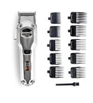 GEEPAS Rechargeable Beard Trimmer Cordless Beard & Stubble Trimmer LED Display