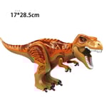 Dinosauriefigurer, Indominus T Rex-block, stort dinosaurieblock, födelsedagsfest för barn C