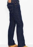 Levis 501 Mens Denim Jeans Dark Wash Blue Original Fit Straight Leg Pants 25-30