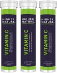 Higher Nature Fizzy C Effervescent Vitamins 20 Tablet X 3 (Pack of 3)