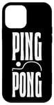 Coque pour iPhone 12 mini Équipement De Ping-pong Raquette De Tennis De Table