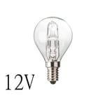 Lågvoltslampa halogen klot  E14 5W 12V