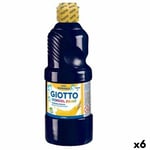 Tempera Giotto   Sort 500 ml (6 enheder)