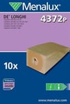 Menalux 4372 P 10 x Vacuum Cleaner Bags Paper De Longhi Colombina