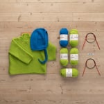 Astrid Lindgren Ilon Wikland stickkit Babyset til Kerstin Järbo