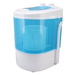 ✪Mini Washer Dryer Combo Portable Compact Machine 22L W/Spin Cycle Basket Drai